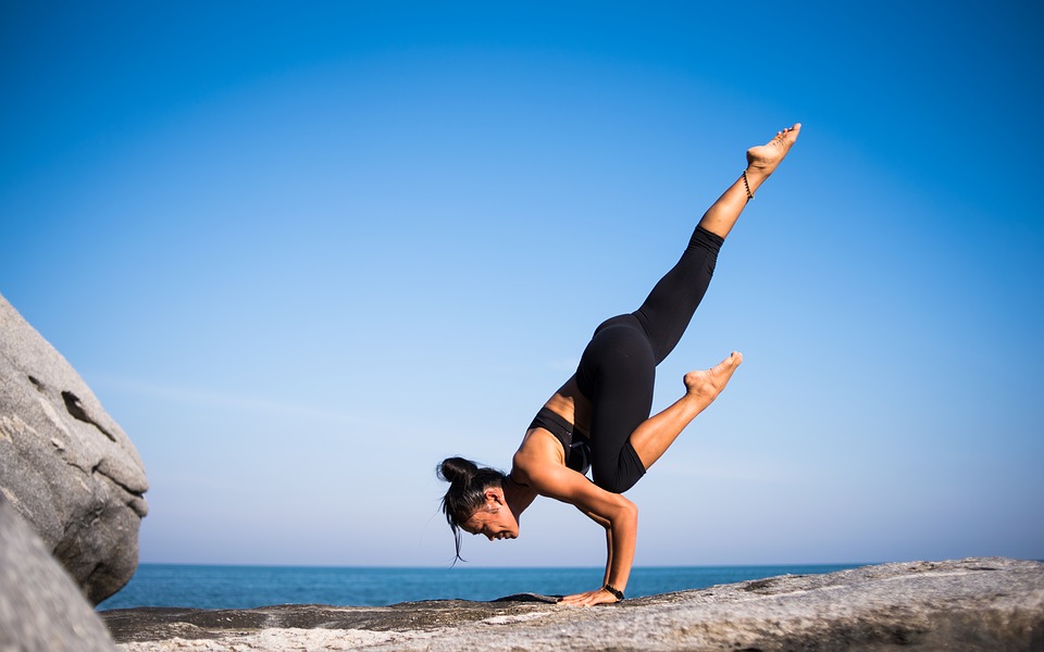 woman exercising