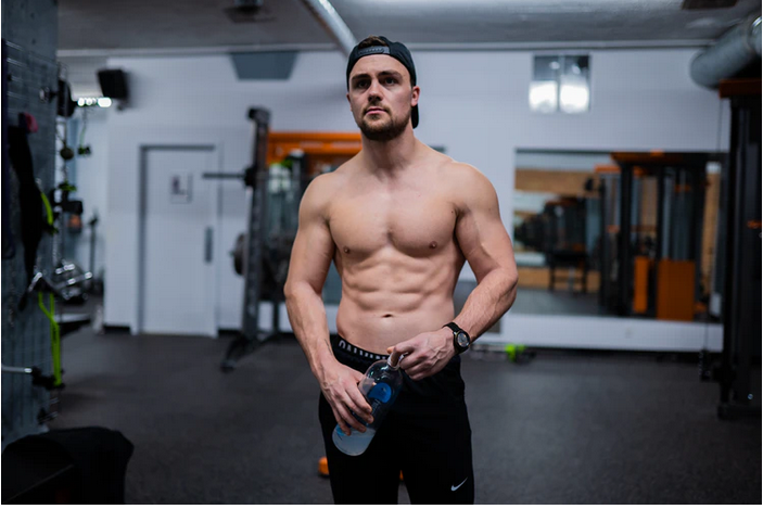 a man with a well built body